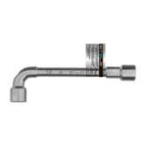 Chave Biela Com Furo Passante 15mm Cromo Vanádio Alta Resistência
