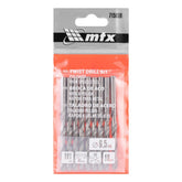 Broca Aço Rápido Standard Para Metal 6,5mm 10 Peças Polida HSS 62-65 HRC