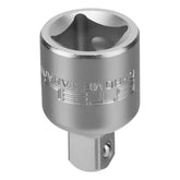 Adaptador Para Soquete 1/4 Polegadas Macho Para 3/8 Polegadas Fêmea Cromo Vanádio Stels