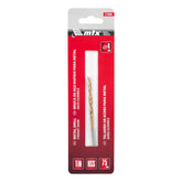 Broca Aço Rápido 4 mm Nitreto De Titânio HSS Cilíndrica Profissional Mtx
