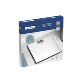 Balança Digital Corporal Tramontina Adatto Aço Inox 180kg Vidro Temperado 4 Sensores Alta Precisão