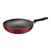 Frigideira Funda Tramontina Loreto 28 Cm 3,3 L Antiaderente Starflon Max Alumínio 2 Mm Vermelha