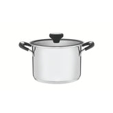 Caldeirão Tramontina Solar Silicone Aço Inox Fundo Triplo 20 cm 4,6 Litros Indução
