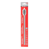 Broca Chata Para Madeira Longa 20 X 300mm Haste Hexagonal 7mm Aço 45 MTX Precisão