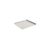 Bandeja Tramontina Quadrata Aço Inox Alto Brilho 32 x 28 Cm Servir Elegante Cozinha Residencial