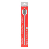 Broca Chata Para Madeira Longa 30mm 300mm Aço 45 HRC 48-52 MTX 7040309 Furos Precisos