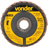 Flap Disc 4.1/2'' 115mm G150 22.23mm 13300rpm 80ms Nove54 Abrasiva