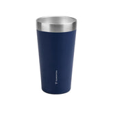 Copo Térmico Tramontina Exata Aço Inox Azul 420 Ml Sem Tampa Parede Dupla