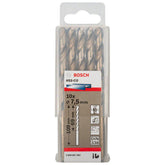 Broca Para Metal Bosch Aço Rápido Hss-Co 7,5mm 10 Peças