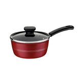 Panela Tramontina Sicília Vermelha 18 cm 1,9 L Com Antiaderente Starflon Excellent Alumínio 3 mm
