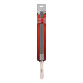 Lima Meia Cana Bastarda 12'' 300mm Cabo Madeira Aço Carbono Desbaste Rápido MTX