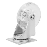 Rodízio De Gel Giratório Sem Freio 3'' 75mm 55kg Capacidade De Carga Poliuretano Aço Galvanizado MTX 6873355