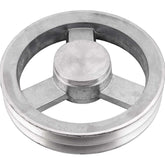 Polia alumínio 230mm 2 canais perfil b Vonder