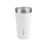 Copo Térmico Tramontina Exata Aço Inox Branco Sem Tampa 420 Ml Parede Dupla