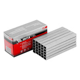 Grampos Para Grampeadores Pneumáticos 8mm 11,2mm 0,6mm 5000 Peças MTX 576549 Aço Niquelado