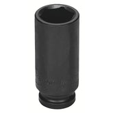 Soquete Impacto Sextavado Longo 7/8'' 1/2'' Encaixe Hyper Drive Aço Cromo Molibdênio Forjado Tramontina PRO