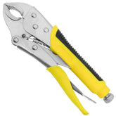 Alicate de Pressão 10'' Curvo Aço Carbono Cabo Borracha Tradestar