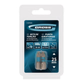Bit De Torção Ph2 Para Impacto Aço S2 25 Mm 2 Peças Gross