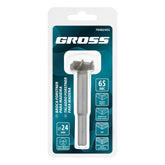 Broca Forstner 24mm Haste Cilíndrica Metal Resistente MTX Perfuração Madeira