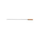 Espeto Para Churrasco Tramontina Aço Inox 65 cm Cabo Madeira Resistente Profissional