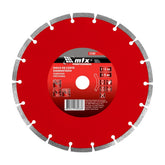 Disco de Corte Segmentado Diamantado 110 x 20mm Corte Seco MTX Alta Performance