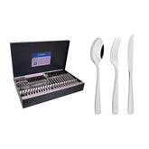 Faqueiro 72 Peças Tramontina Pacific Aço Inox Para Churrasco Alto Brilho Com Detalhes No Cabo