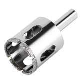 Broca Diamantada Para Vidro 32mm Triangular MTX 726329 Aço 45 Refrigeração A Água