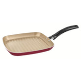 Bistequeira Tramontina Turim 24 cm 1 L Alumínio Antiaderente Starflon Max Vermelha 2.3 mm