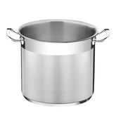 Caldeirão Tramontina Professional Aço Inox Fundo Triplo 24 Cm 9,6 L Indução Forno 260°C