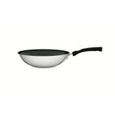 Panela Wok Tramontina Astro Silicone 28 cm 3,3 L Aço Inox Fundo Triplo Antiaderente Starflon Premium