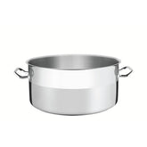 Caçarola Funda Tramontina Professional Aço Inox Fundo Triplo 36 cm 22,3 L Indução Sem Tampa
