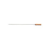 Espeto Para Churrasco Tramontina 65 Cm Aço Inox Cabo De Madeira Reforçado Lâmina Alta Resistência