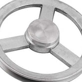 Polia alumínio 110mm 1 canal perfil a Vonder