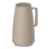 Bule Térmico 500 ml Tramontina Exata Plástico Vidro Bege Livre BPA Sistema Rolha Corta Pingos