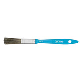 Trincha Pincel 1/2 Polegada 13mm Para Tintas Látex E Acrílicas Cerdas Mistas Cabo Plástico Mtx