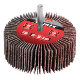 Roda De Lixa Com Haste Para Furadeira Grão 60 80 X 30 X 6 Mm Mtx 1 Peça