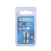 Kit 2 Bits Torx T30 Aço Cromo Molibdênio S2 25 Mm 58 Hrc Gross