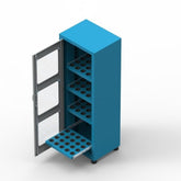 Armário com 4 Prateleiras porta cone ISO40 porta visor de acrilico para 80 pecas ARM059A CMB