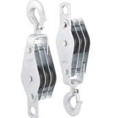 Moitão cadernal 970kg 3 roldanas 60x12,7mm c/ 2 peças Vonder