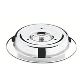 Cloche Tramontina Service 28 Cm Em Aço Inox Para Manter Pratos Aquecidos Alto Brilho