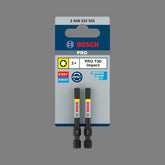 Jogo De Bits Bosch Pro Torx Impact T30 55mm 2Un
