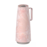 Bule Térmico Tramontina Exata 1 L Marmorizado Rosa Plástico Com Ampola De Vidro Livre De BPA