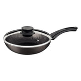 Frigideira Funda Tramontina Paris 26 Cm 2,9 L Com Tampa De Vidro Antiaderente Starflon Max Chumbo