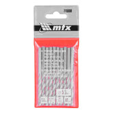 Broca Metal Aço Rápido Polida 5,5mm 10 Unidades HSS 118 Graus 62-65HRC