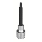 Soquete 1/2'' Multidentado 6mm Aço Cromo Vanádio Tramontina PRO Ponta Longa