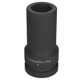 Soquete Tramontina PRO 32mm 1'' Impacto Sextavado Aço CrV