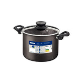 Caldeirão Tramontina Paris Antiaderente Starflon Max Tampa De Vidro 16 Cm 2 1 L Chumbo