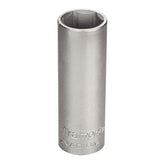 Soquete Sextavado Longo 27mm 1/2'' DIN 3124 Hyper Drive Aço Cromo Vanádio Duradouro Tramontina PRO