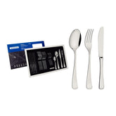 Faqueiro Aço Inox 24 Peças Mônaco Facas 6mm Tramontina Alto Brilho com Detalhes