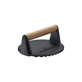 Prensador Para Hambúrguer 17 Cm Ferro Fundido Pre Seasoned Fargo Tramontina